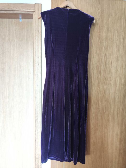 Vestido de cerimónia em veludo novo