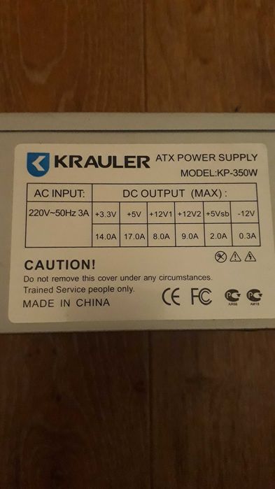Компьютерный блок питания КР350W