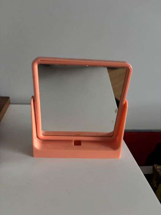 lusterko obrotowe do makijażu retro prl