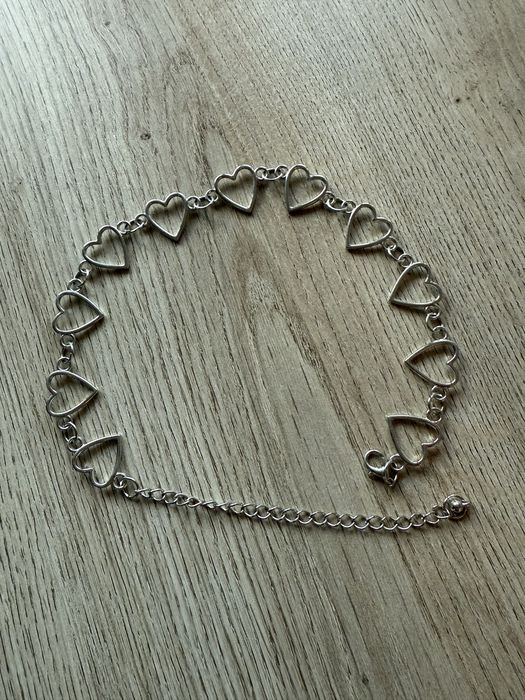 Naszyjnik choker w serca