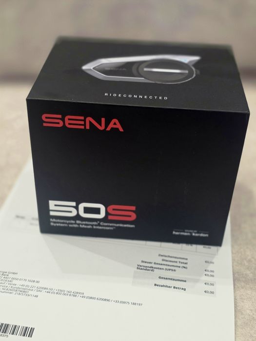 Sena Interkom Motocyklowy 50S SOUND BY Harman Kardon