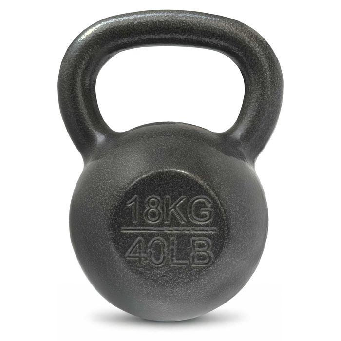 Kettel kettle ketla hantel odważnik żeliwny hantla 18kg kula żeliwna