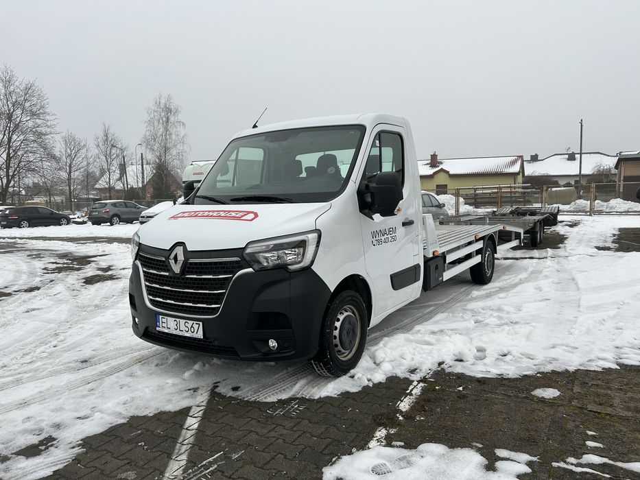 Wynajem przyczepy lawety