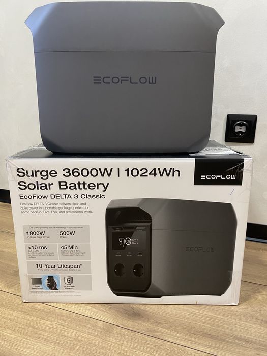 Зарядна станція ECOFLOW DELTA 3 CLASIC