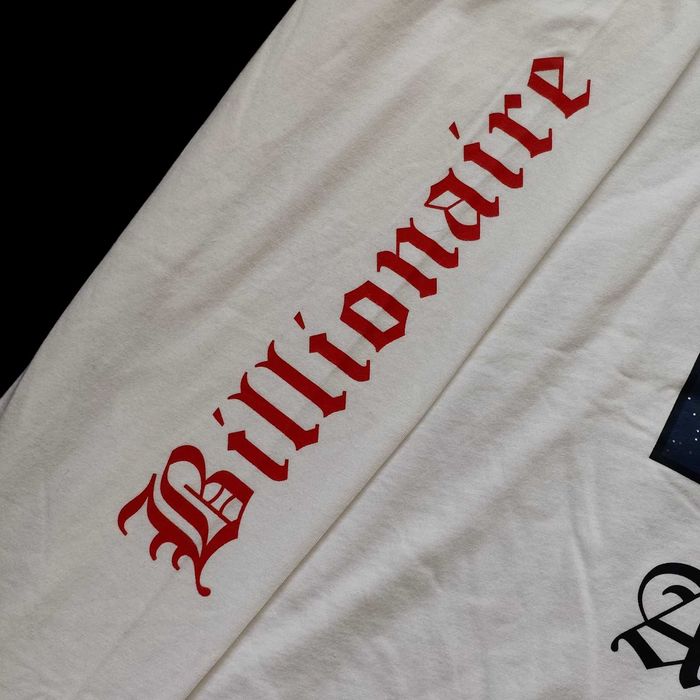 Billionaire Boys Club BBC Alpha Omega White Long Sleeve