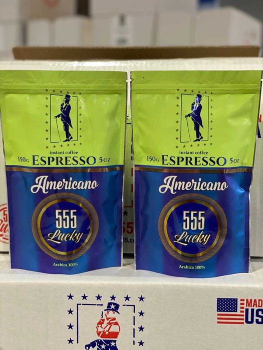 Кофе растворимый "Lucky 555 Espresso Americano" Эспрессо Американо
