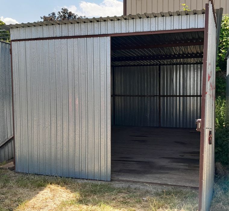 Garaż blaszany 3x5m - stan super