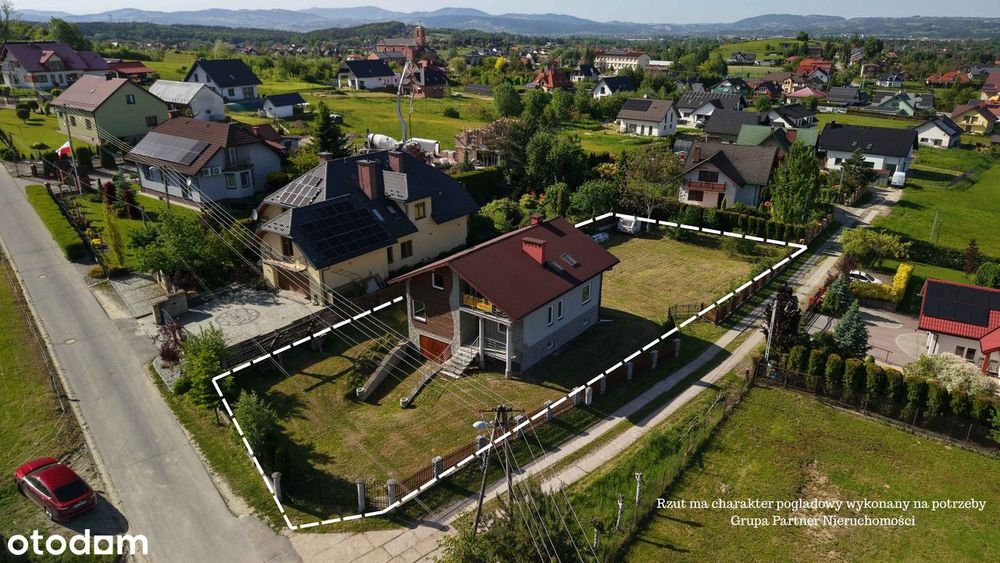 Dom jednorodzinny Poręba Mała NOWY SĄCZ działka 13 ar