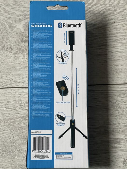 GRUNDIG kijek do selfie i statyw