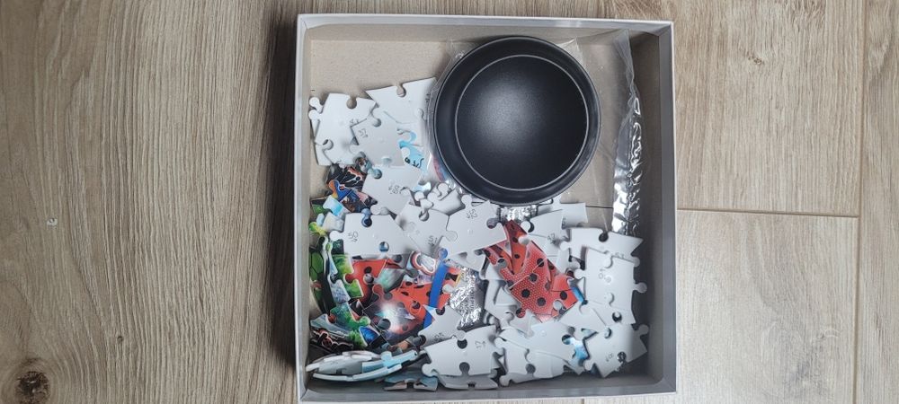 Puzzle 3D Biedronka I Czarny kot