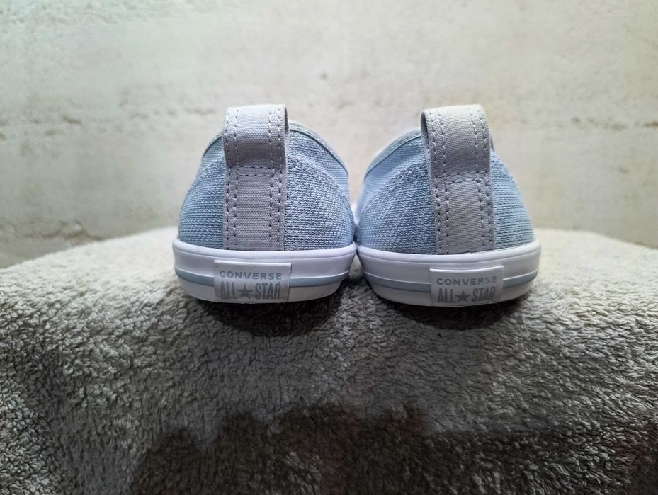 CONVERSE CHUCK TAYLOR ALL BALLET LACE r.38,5 błękitne stan idealny