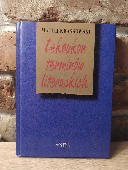 Maciej Krassowski "Leksykon terminów literackich"