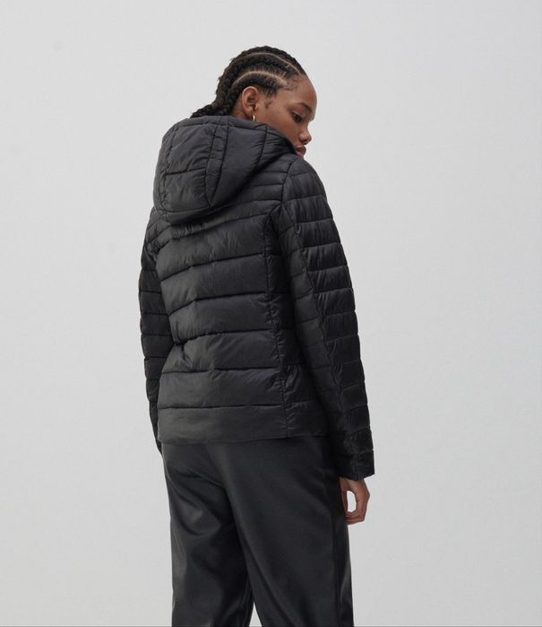 Куртка Reserved з капюшоном, розмір 38, сіро-синя