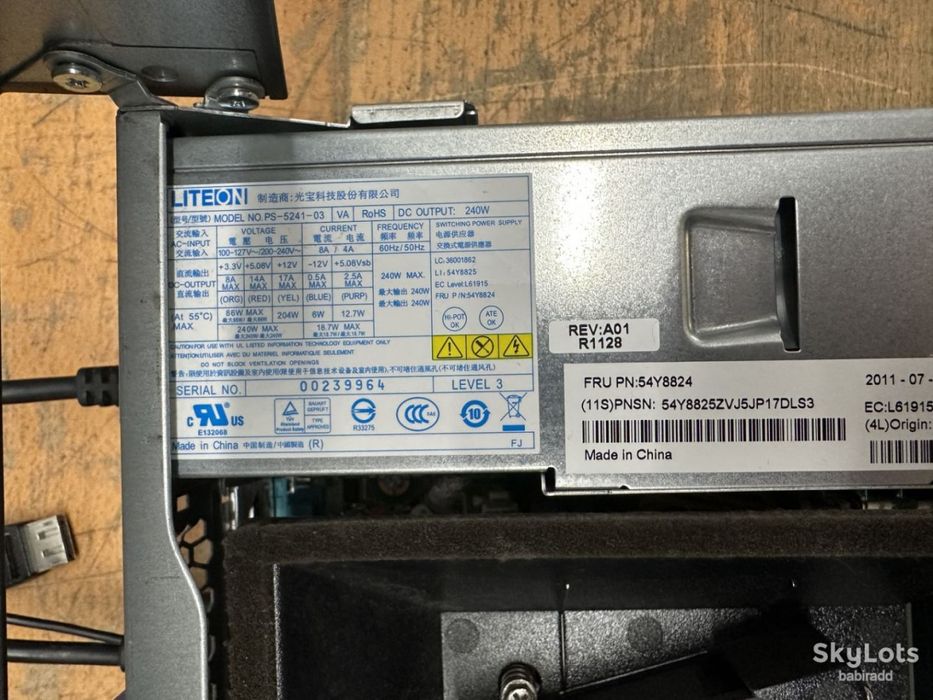 Lenovo M91P IntelCore i5-2400 / 8GbDDR3 / 500Gb HDD / 128Gb SSD