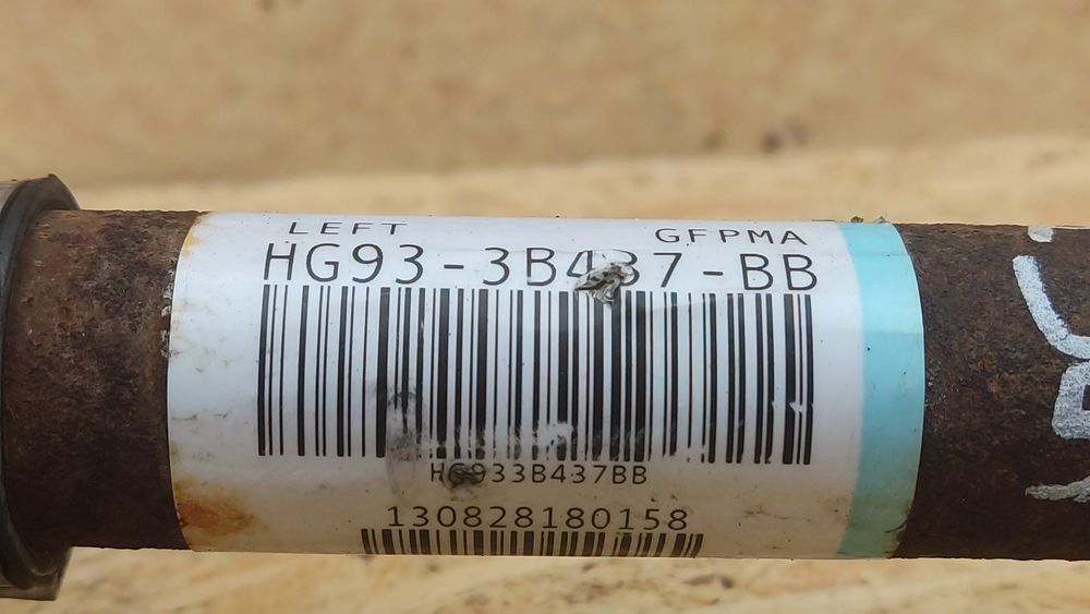 Ford Fusion 2012- 1.5 Mondeo mk5 полуось левая 27 шлицов HG93-3B437-BB