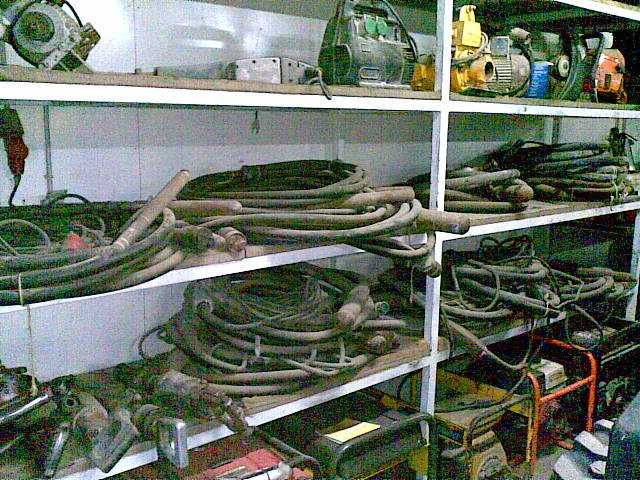 Agulha vibradora eléctrica - mecânica - pneumática