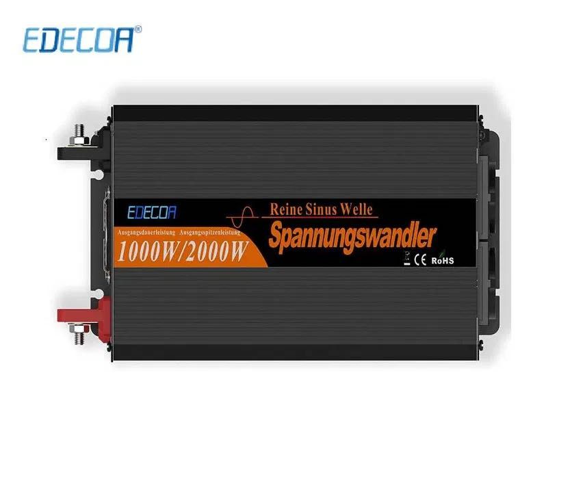 Inversor / Conversor EDECOA 1000W / 2000W * ONDA PURA64740287846145120