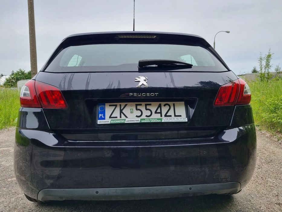 Peugeot 308 wyjątkowo utrzymany, jeden właściciel, serwisowany