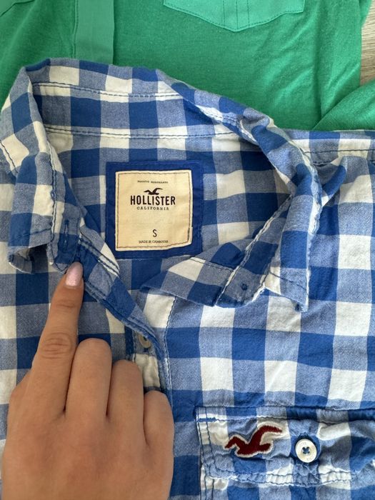 Zestaw pięciu markowych koszul