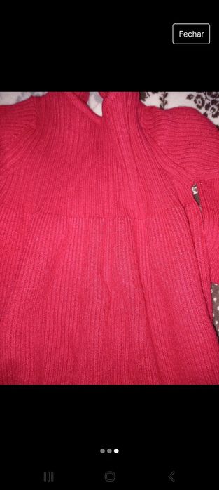 Vestido em malha para bebé