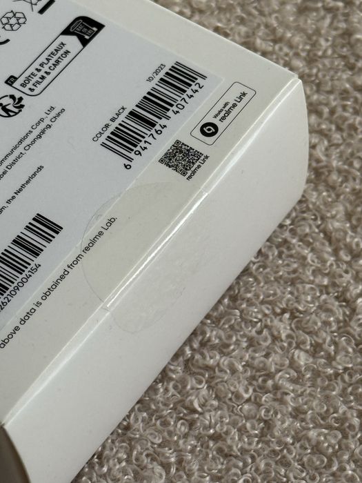 Nowe słuchawki Realme Buds T100 czarne