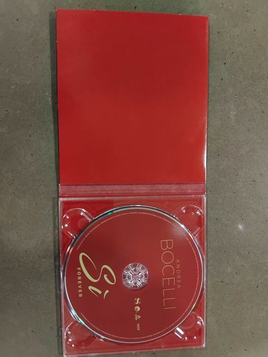 Andrea Bocelli em cd novo