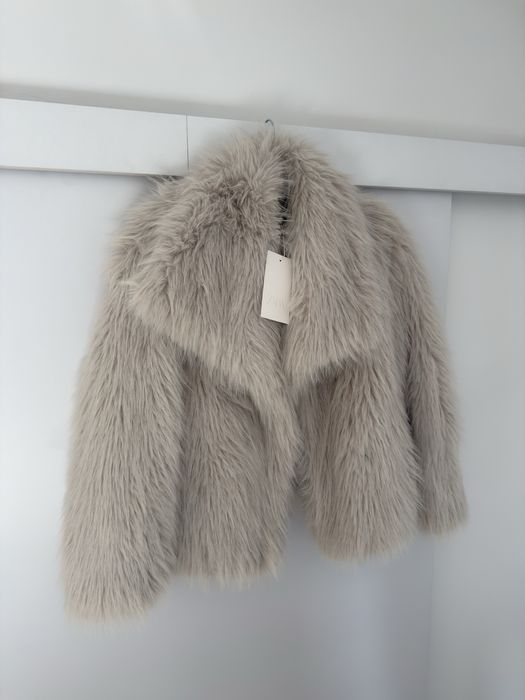 Futro zara S viral nowe z metka
