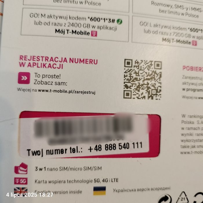 Złoty numer telefonu