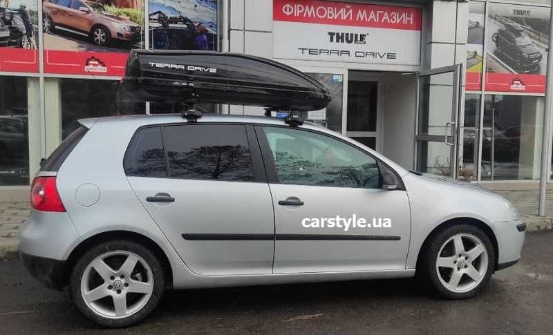 Thule багажник на крышу дах авто Thule 754 Volkswagen Golf Plus Passat Polo Touran поперечини сталевий алюмінієвий нові вживані гарантія обмін прокат