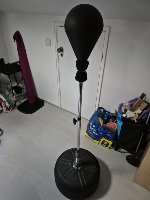 Conjunto treino + bola boxe