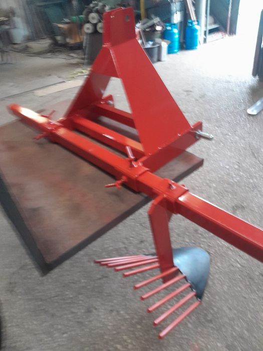 Arrancador de batatas telescópio