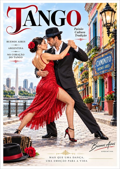 Poster novos vários tipos de dança