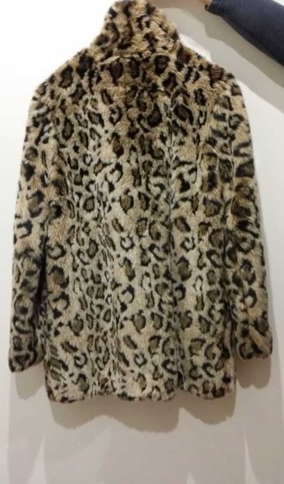 Casaco Padrão de Leopardo, fofinho, NOVO a ESTREAR*