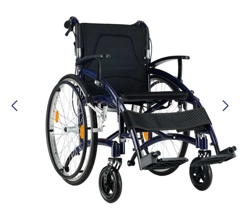 Wózek inwalidzki aluminiowy Timago EXCLUSIVE-TIM LIGHT, rozm. 43 cm