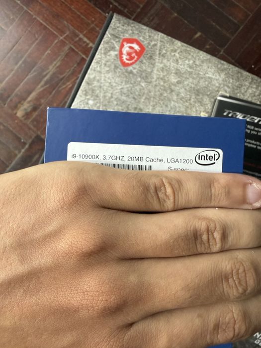 Intel Core i9-10900K / 32GB RAM Trident Z 3600 MHz / Motherboard MSI MAG B560 Torpedo64738934281730122