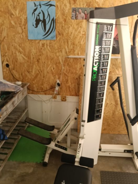 Estação de Musculação Multifuncional ProAction Home Gym
