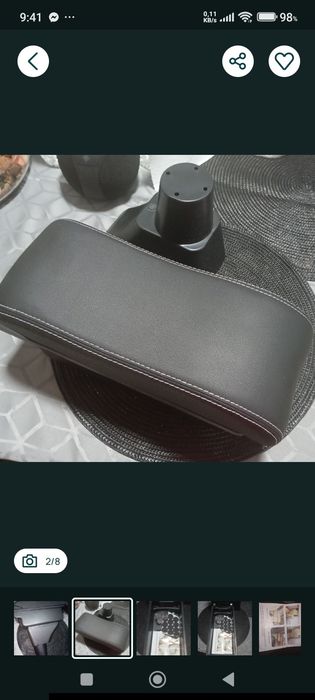 Apoio de braço para viatura pegout