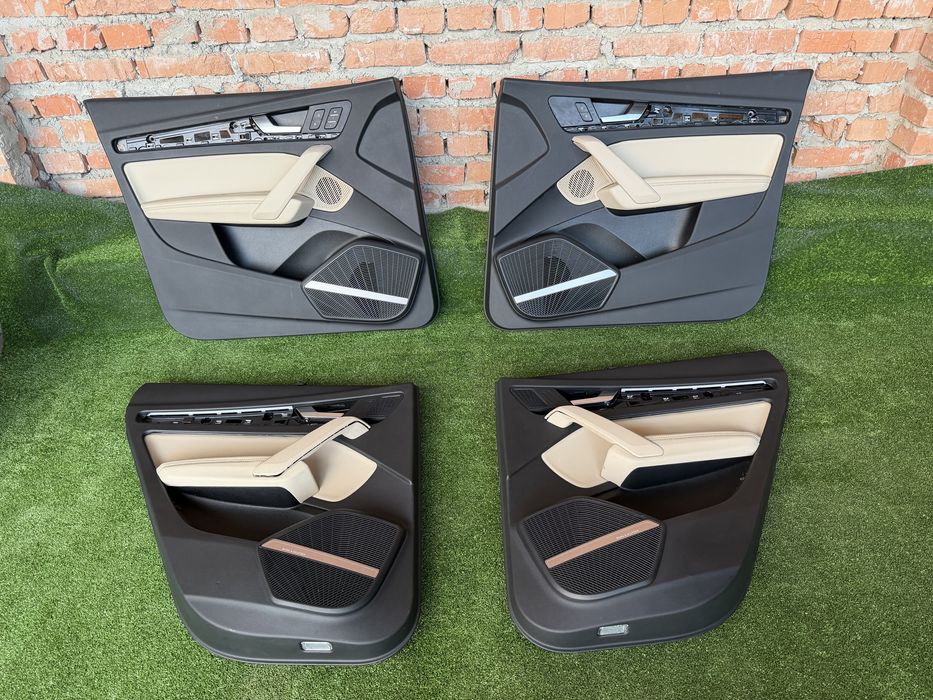 Audi q5 80a 80а 2017-2024 карти обшика дверей пластік