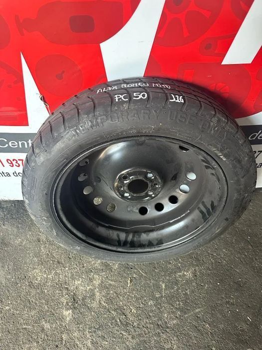 PS50RODA/PNEUSUPLENTEALFAROMEOMITO13570R16FURAÇÃO4X98