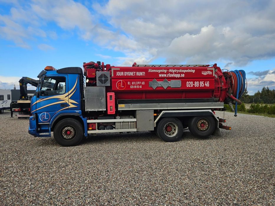 Volvo Fm  Szambiarka plus wuko sprowadzony kiprowana beczka scania volvo
