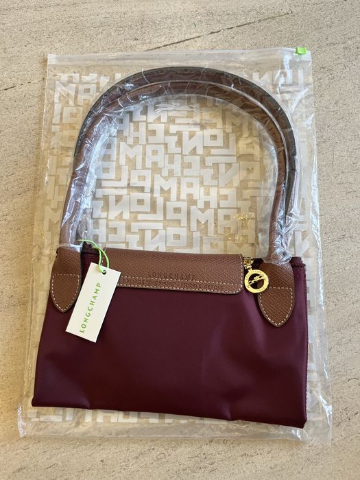 Mala Longchamp La Pliage Burgundy