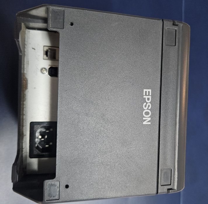 Impressora térmica modelo TM-T20+rolos papel térmico