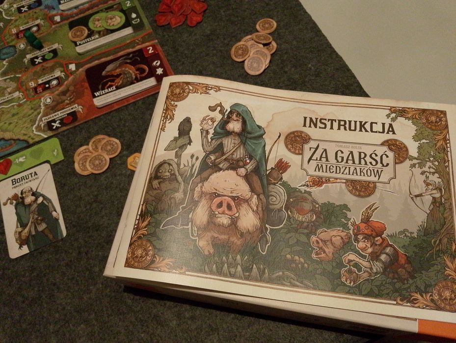 Gra planszowa "Za garść miedziaków"