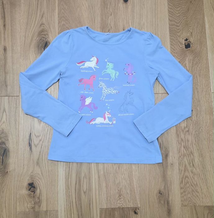 Bluzka z dlugim rekawem r. 134/140