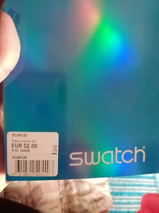 Relógio novo da swatch antigo