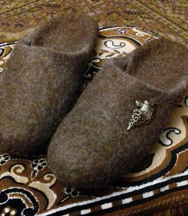 Тапочки валяные на заказ