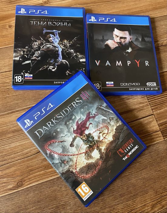 Sony PS4: Одни из нас, Resident Evil, Doom, Metro, Remnant, Darksiders