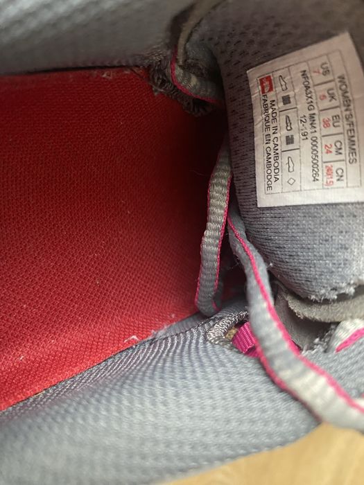 Кросівки жіночі трекінгові 37.5р23.5см The North Face Originaj
