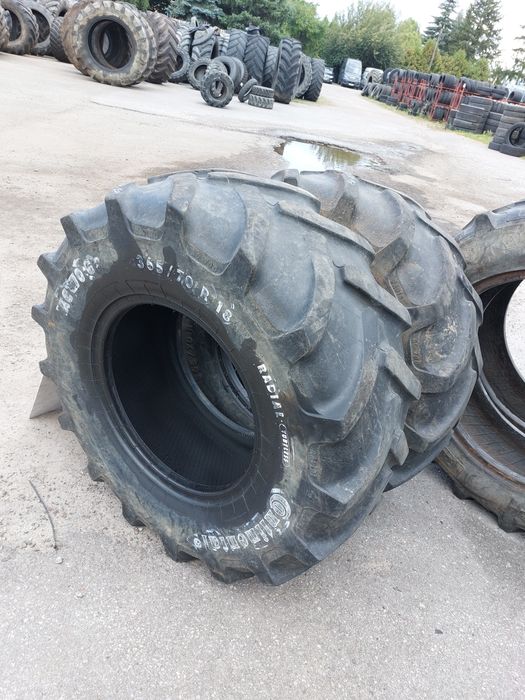 365/70R18 Continental opony używane rolnicze para