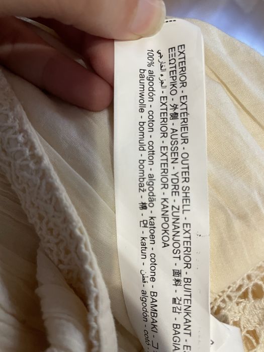 Vestido Zara renda